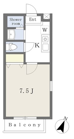 グリニッチ　ヴィレッジⅠの物件間取画像